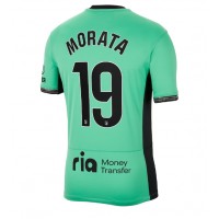 Muški Nogometni Dres Atletico Madrid Alvaro Morata #19 Rezervni 2023-24 Kratak Rukav